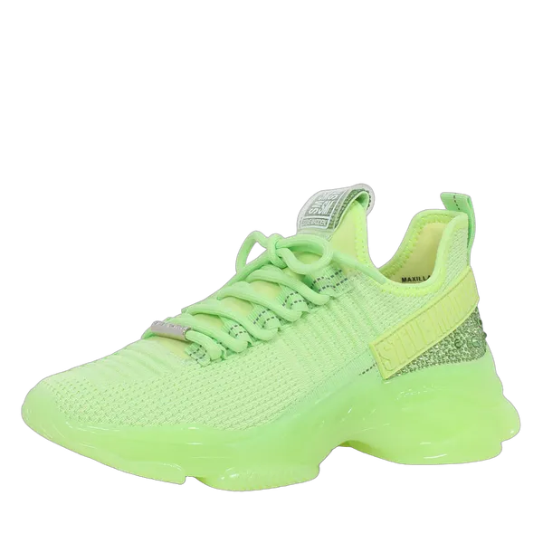 Steve Madden Steve Madden Maxilla-R dames sneaker neon groen-37