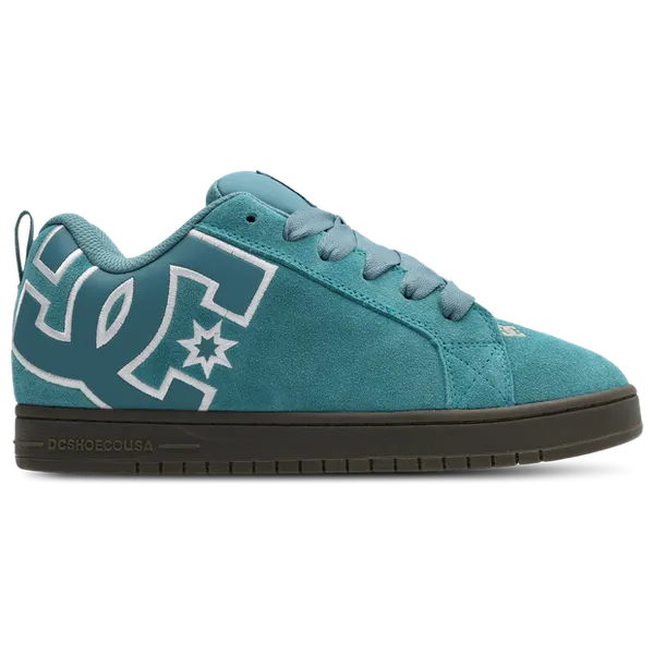 DC Shoes Court Graffik Sneakers Heren - Teal - Suède Teal — vergelijk prijzen bij 1 winkel
