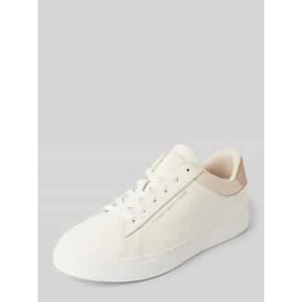 Tommy Hilfiger Sneaker van echt leer Wit