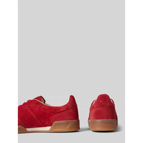 Boss Leer Model "Brenta" Rood, foto 2 van 2