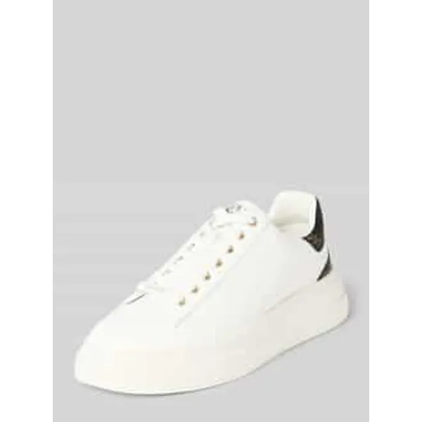 Guess Sneakers met labeldetails, model 'ELBA' Wit