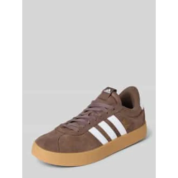 adidas Sportswear Sneakers met reliëflogo, model 'VL COURT 3.0' Middenbruin