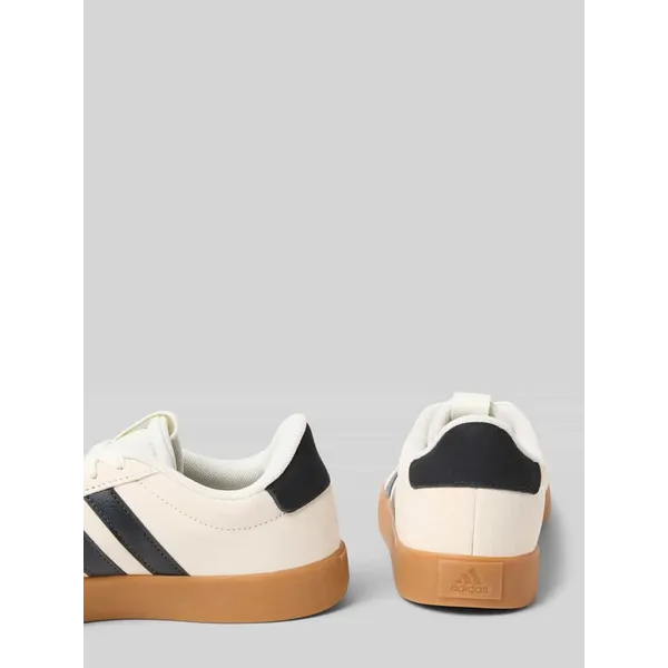 adidas VL Court Leermix Logostitching Model Off-white, foto 2 van 2