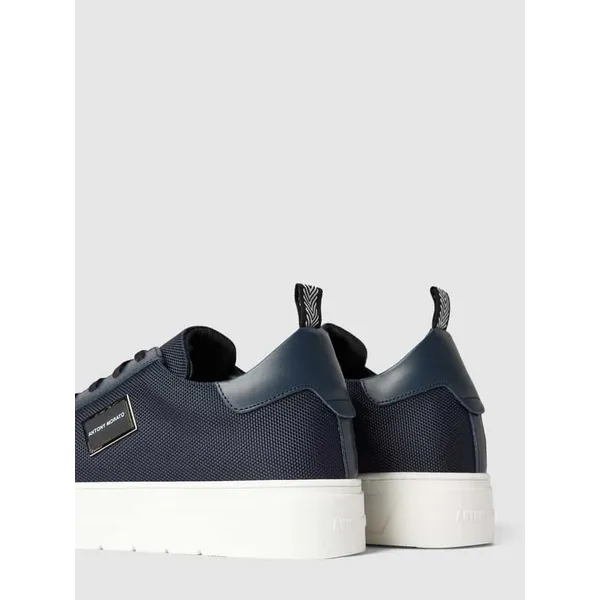 Antony Morato Logodetail Model "New Metal" Zwart, foto 3 van 3