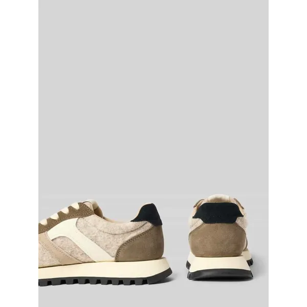 Gant Labeldetails Model "Caffay" Taupe, foto 2 van 2