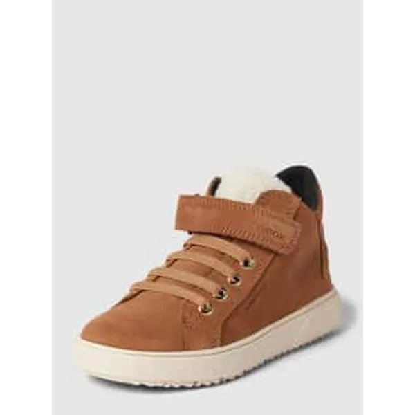 Geox Sneakers met teddybont, model 'THELEVEN' Camel — vergelijk prijzen bij 1 winkel