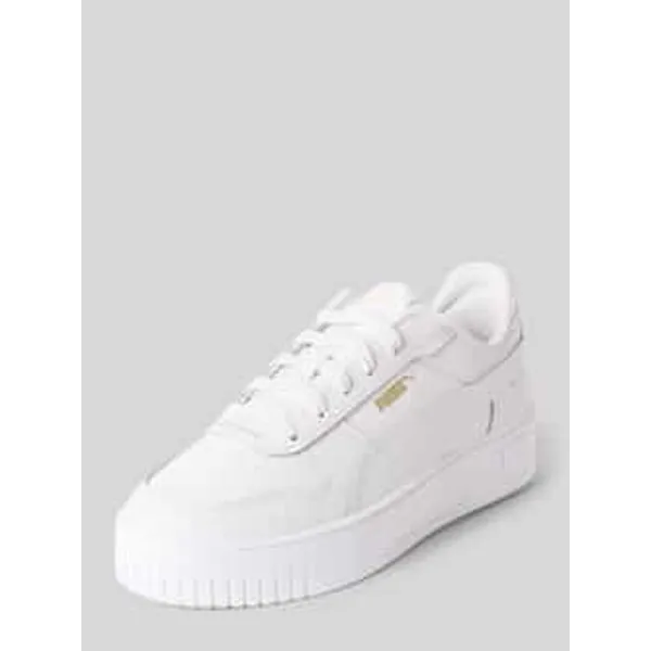 PUMA Sneakers van leermix, model 'Carina' Wit