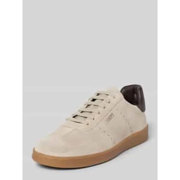 Joop! Shoes Joop! Echt Leer met Logodetail Model "Velluto" Beige, vergelijk prijzen bij 1 winkel