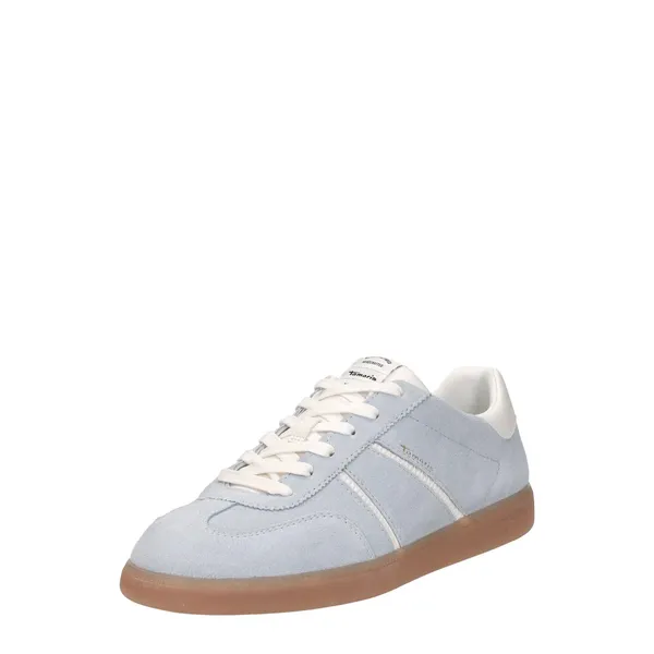 Tamaris Low Top van Puur Runder Suède Lichtblauw, foto 2 van 4