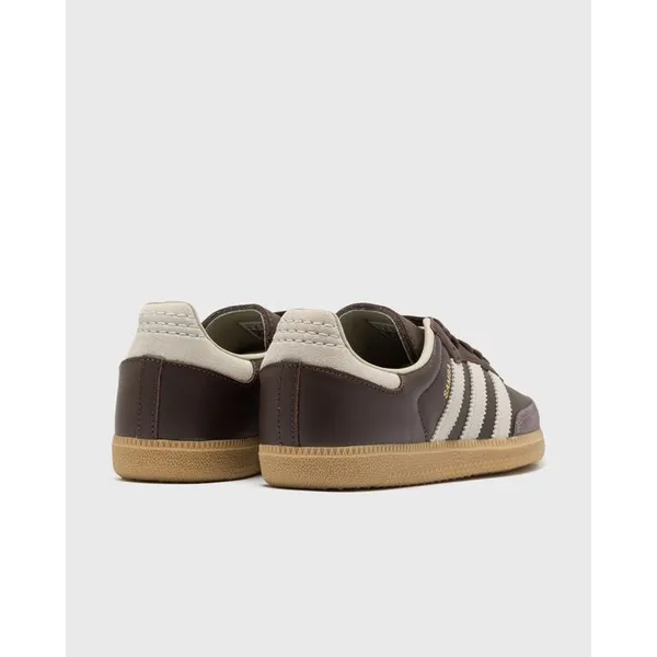adidas Originals Samba OG Bruin Putty Grey Goud Indoor Ic, foto 6 van 6
