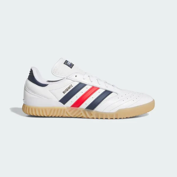 adidas BUSENITZ INDOOR SUPER Sneakers Cloud White / Collegiate Navy / Better Scarlet
