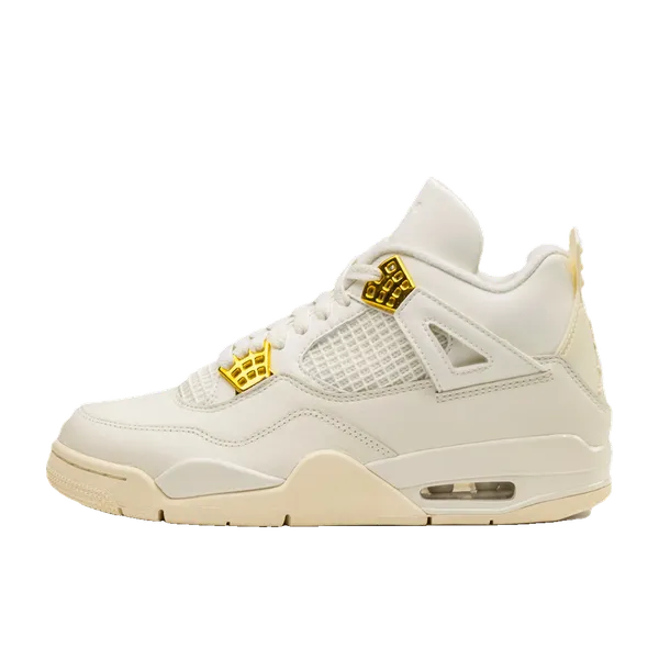 Air Jordan 4 Sail Metallic Gold, vergelijk prijzen bij 4 winkels