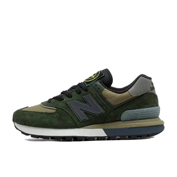 New Balance 574 Legacy x Stone Island Dark Green, vergelijk prijzen bij 2 winkels