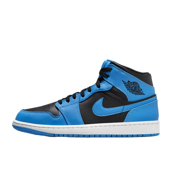 Air Jordan 1 Mid University Blue, vergelijk prijzen bij 2 winkels