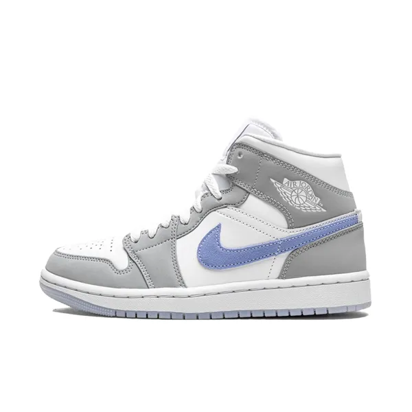 Air Jordan 1 Mid Wolf Grey Blue Aluminum, foto 2 van 2