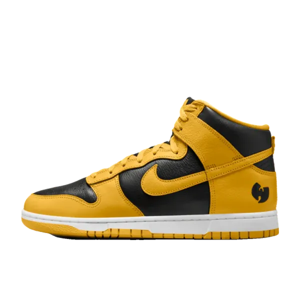 Nike Dunk High Wu-Tang (2024) Geel, vergelijk prijzen bij 2 winkels