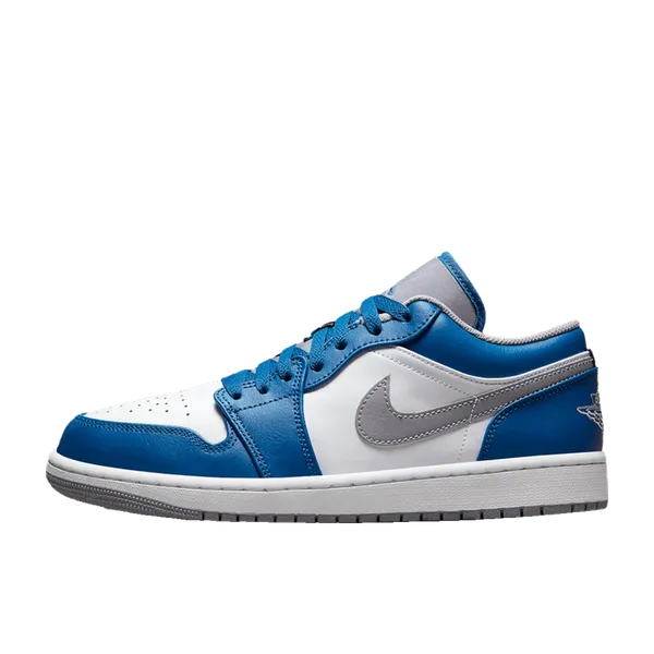 Air Jordan 1 Low True Blue Cement, vergelijk prijzen bij 1 winkel