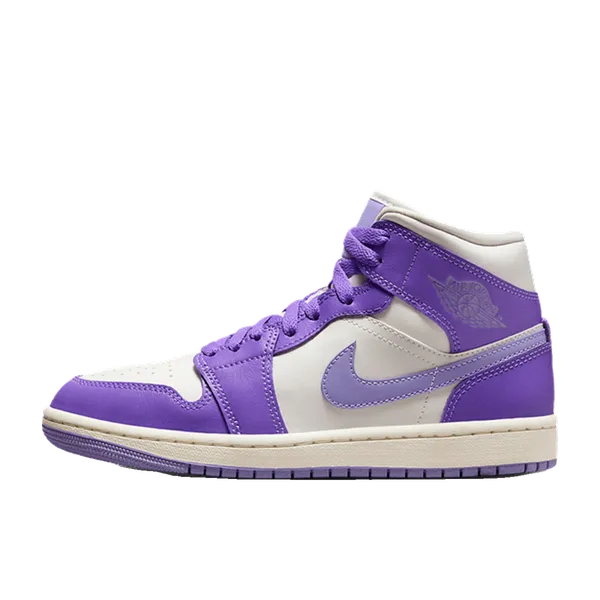 Air Jordan 1 Mid Action Grape Paars, vergelijk prijzen bij 1 winkel