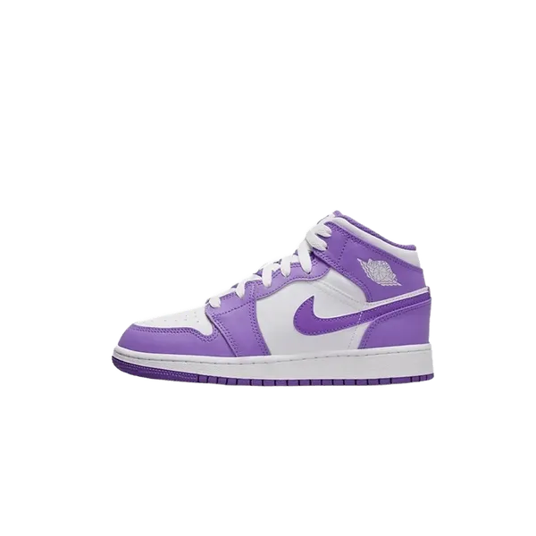Air Jordan 1 Mid Purple Venom (GS), foto 2 van 2