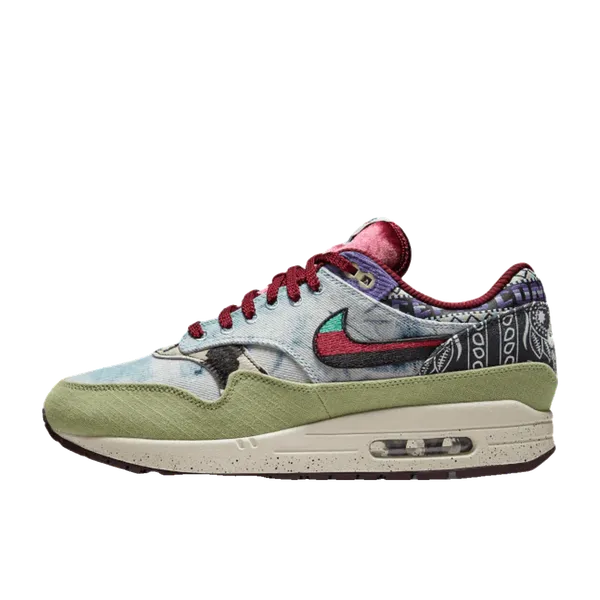 Nike Air Max 1 Concepts Mellow Multicolor, vergelijk prijzen bij 3 winkels