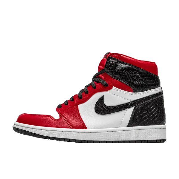 Air Jordan 1 High Satin Snake Chicago Gym Red White-Black, vergelijk prijzen bij 1 winkel