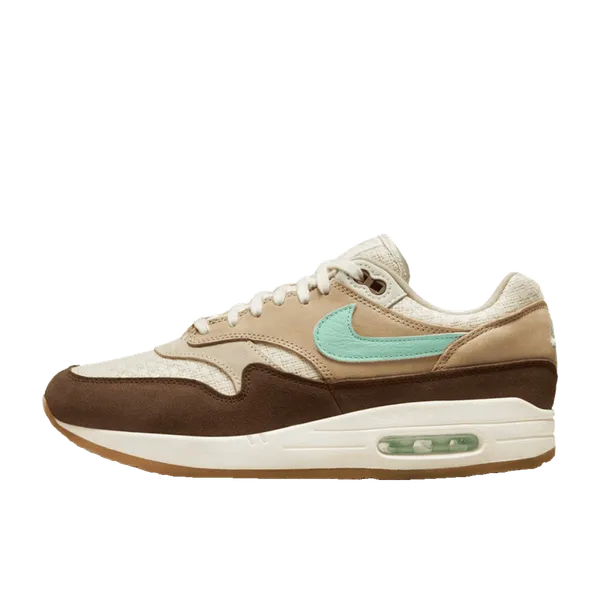 Nike Air Max 1 Crepe Hemp 2022 Bruin, vergelijk prijzen bij 2 winkels