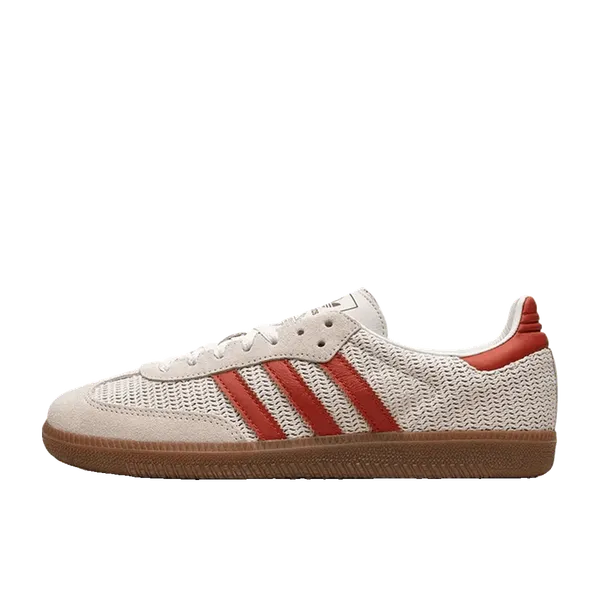 adidas Samba OG Crystal White Preloved Red, vergelijk prijzen bij 2 winkels
