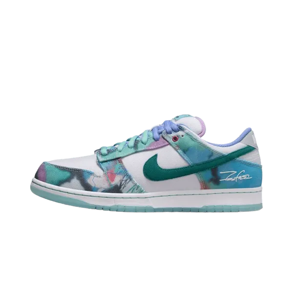 Nike SB Dunk Low x Futura Bleached Aqua, foto 2 van 2