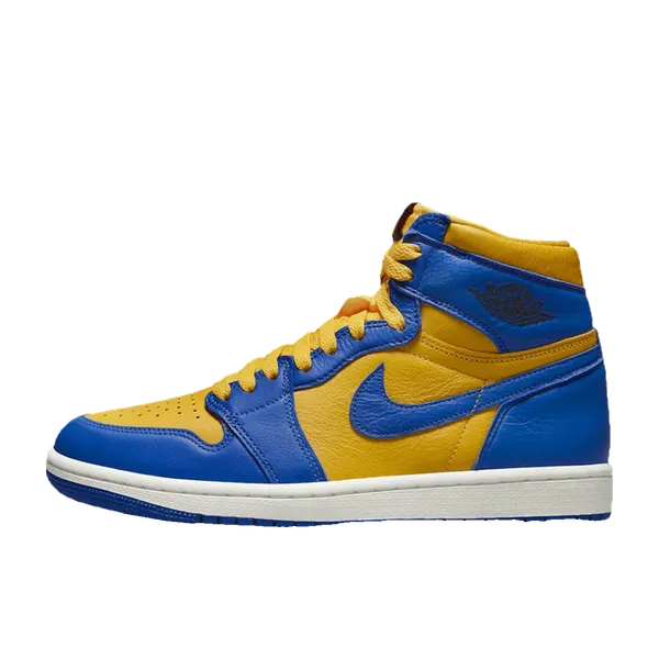 Air Jordan 1 High Reverse Laney Blauw, vergelijk prijzen bij 3 winkels
