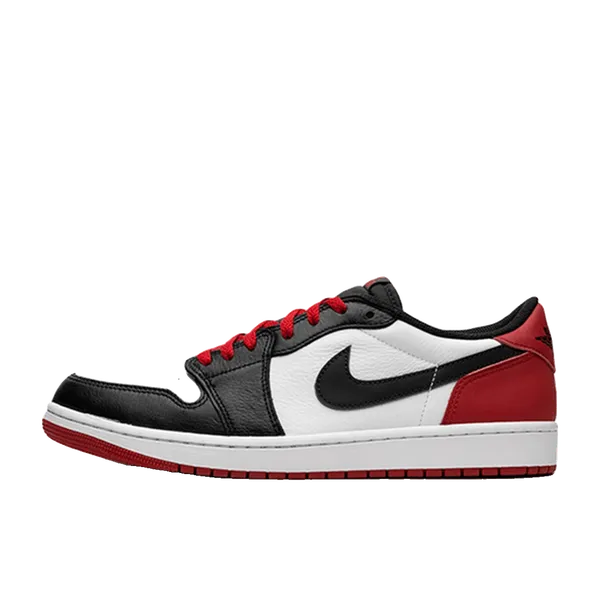 Air Jordan 1 Retro Low OG Black Toe, vergelijk prijzen bij 3 winkels