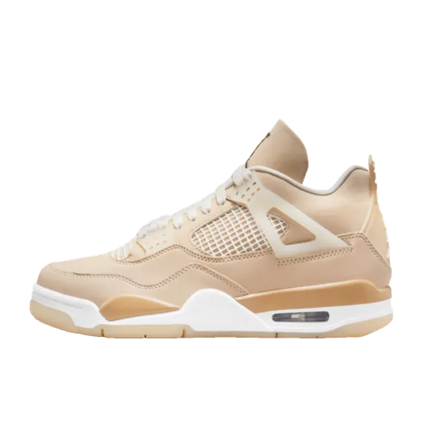 Air Jordan 4 Shimmer Beige, vergelijk prijzen bij 2 winkels