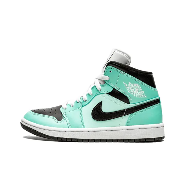 Air Jordan 1 Mid Light Dew Blauw, foto 2 van 2