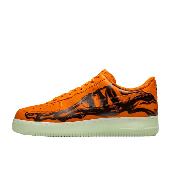 Nike Air Force 1 Low Orange Skeleton, vergelijk prijzen bij 1 winkel