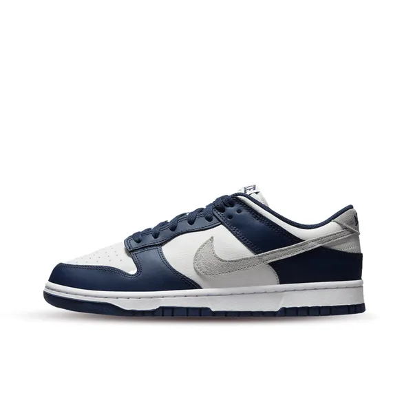 Nike Dunk Low Summit White Midnight Navy, foto 2 van 2