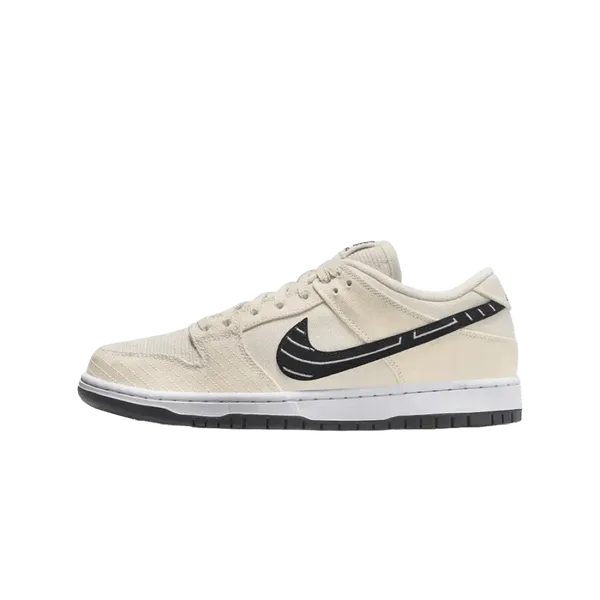 Nike SB Dunk Low x Albino & Preto Fossil Beige, foto 2 van 2
