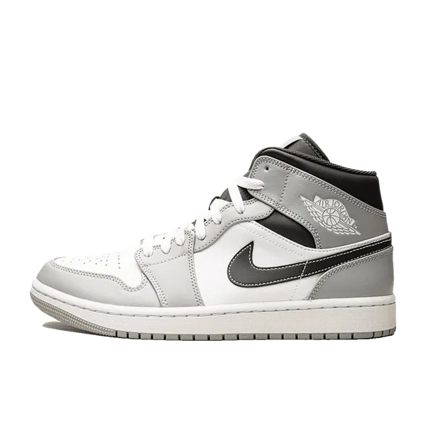 Air Jordan 1 Mid Light Smoke Grey Anthracite, vergelijk prijzen bij 2 winkels