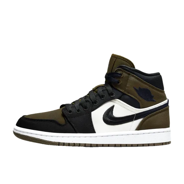 Air Jordan 1 Mid Light Olive, vergelijk prijzen bij 2 winkels