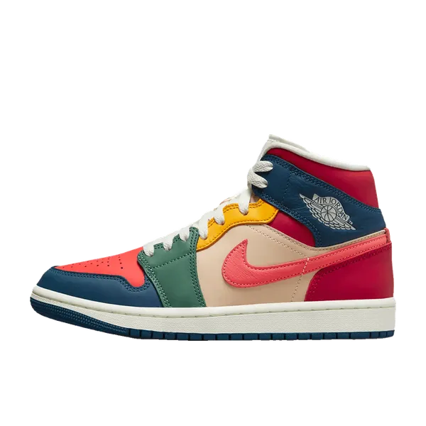 Air Jordan 1 Mid Multi Color 2022, vergelijk prijzen bij 1 winkel