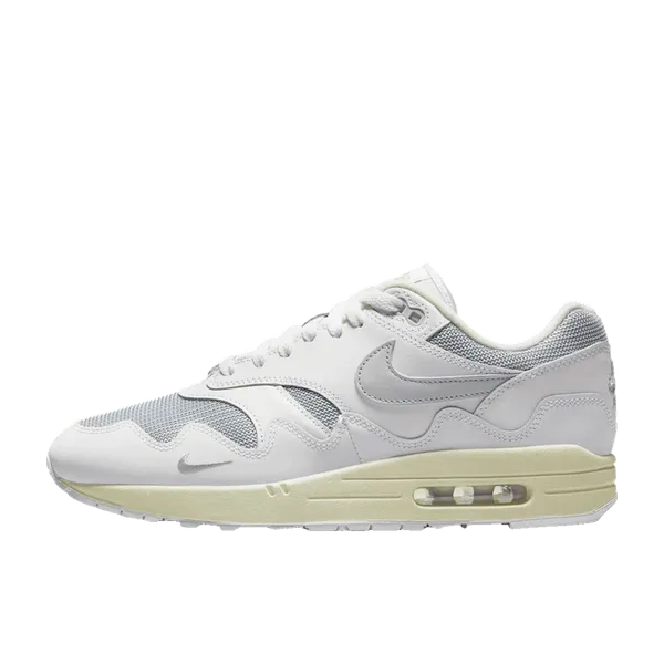 Nike Air Max 1 Patta Waves White Silver, vergelijk prijzen bij 3 winkels