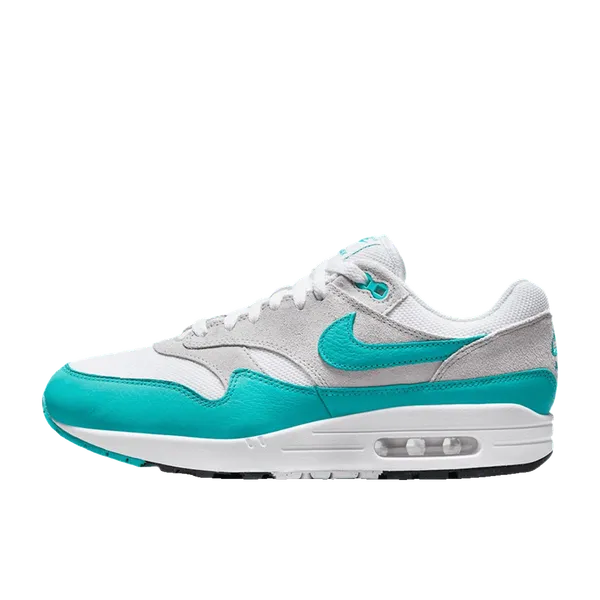Nike Air Max 1 Clear Jade Blauw, vergelijk prijzen bij 2 winkels