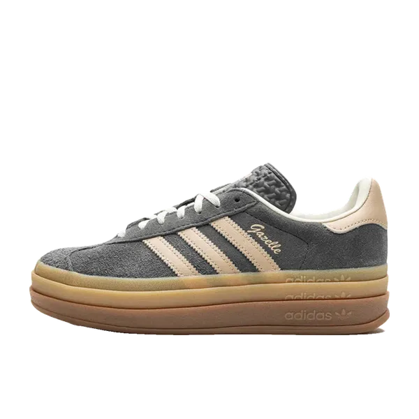adidas Gazelle Bold Grey Magic Beige Gum, vergelijk prijzen bij 2 winkels