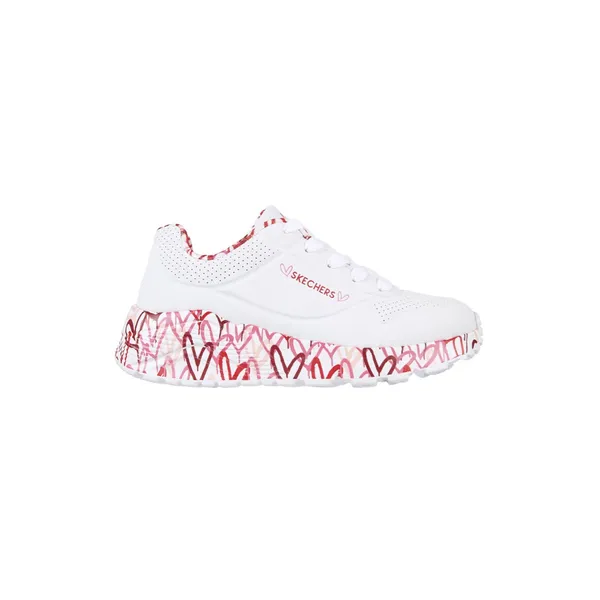 Skechers Uno Lite - Lovely Luv 314976L/WRPK Wit maat Wit