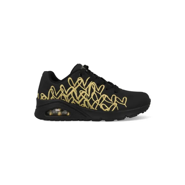Skechers Uno - Golden Heart 177975/BKGD Zwart maat Zwart