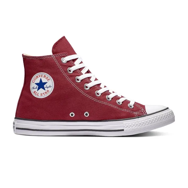 Converse All Stars Hoog Bordeaux Rood maat Rood