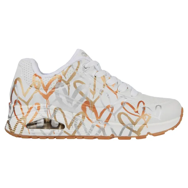 Skechers Uno 155523/WTGD Wit maat Wit