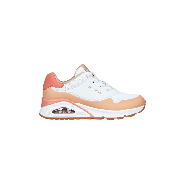 Skechers Uno-Pop Color Fun! 177121/WTAN Wit / Roze maat Wit