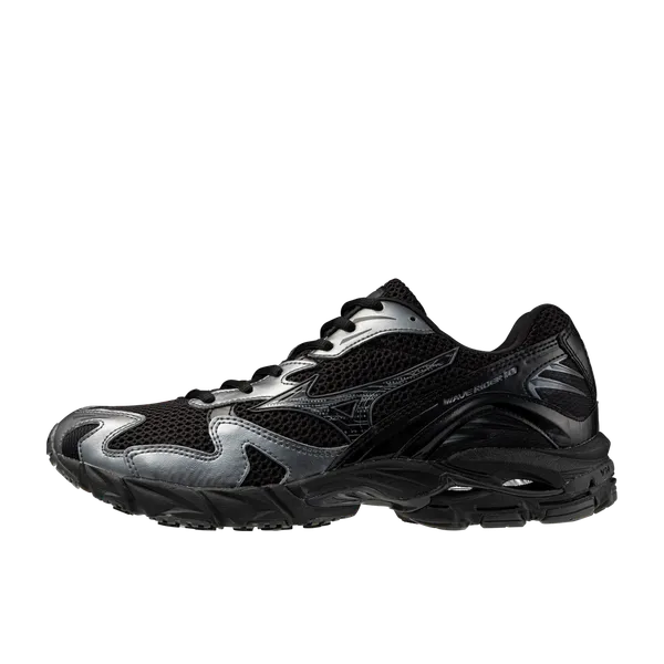 Mizuno Wave Rider 10 Sportstyle Zwart Sand/Metallic Gray, vergelijk prijzen bij 1 winkel
