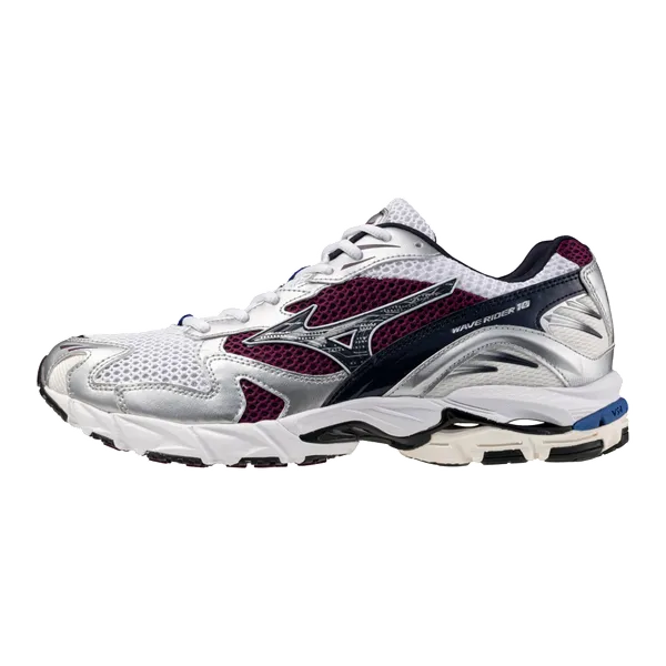 Mizuno Wave Rider 10 Sportstyle Wit/BaritoneBlauw/DarkPaars, vergelijk prijzen bij 1 winkel