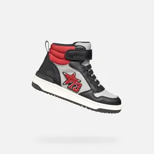 Geox WASHIBA JONGENS Sneakers grijs