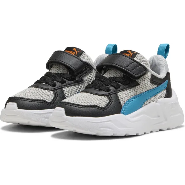 PUMA - Cool Light Gray-Tropical Blue-PUMA Black
